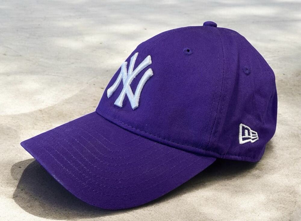 New Era- New York Yankees Baseball Cap/Hat Purple Adjustable Sportswear MLB